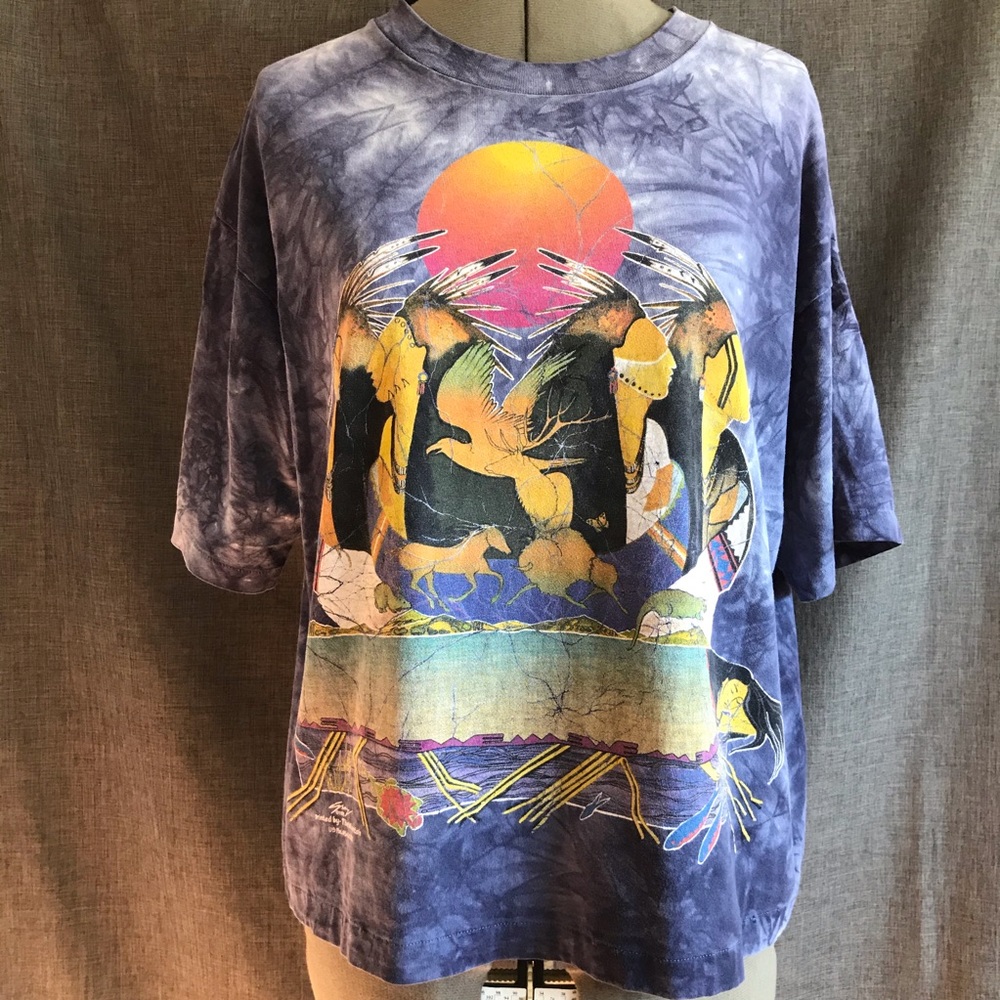 Tennessee River Vintage Native American T-Shirt